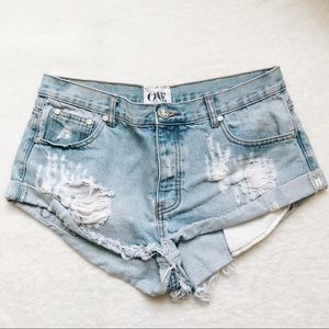 One Teaspoon - Bandit Denim Shorts
